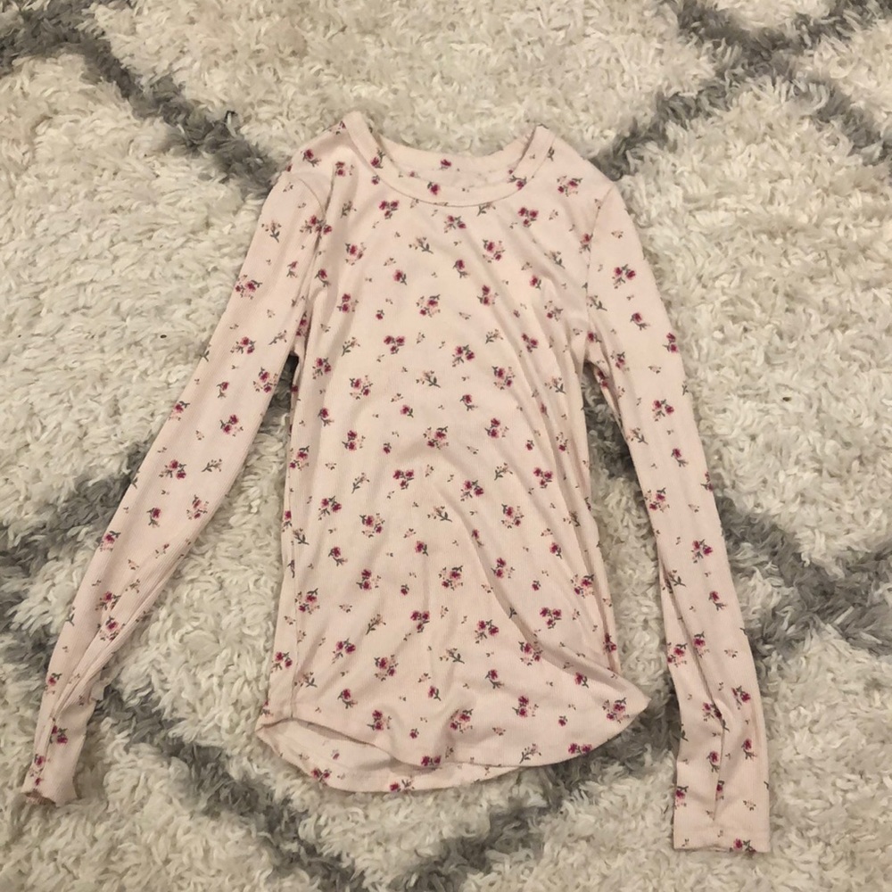 Flower Print Long Sleeve